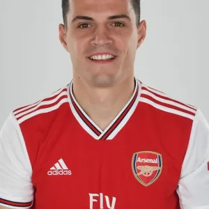Granit Xhaka Print - Arsenal Training Ground Photo Granit Xhaka Print - Arsenal Training Ground Photo