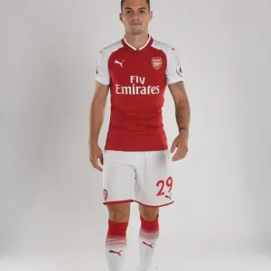 Granit Xhaka: Arsenal Football Club 2017-18 Team Photocall