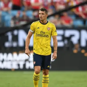 Granit Xhaka Print - Arsenal Star in Action Granit Xhaka Print - Arsenal Star in Action