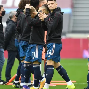 Granit Xhaka: Arsenal Star Prepares for West Ham Clash Amidst Empty London Stadium (Premier League 2020-21) Granit Xhaka: Arsenal Star Prepares for West Ham Clash Amidst Empty London Stadium (Premier League 2020-21)