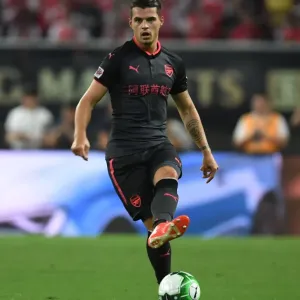 Granit Xhaka: Arsenal Star Shines in Bayern Munich Friendly, Shanghai 2017