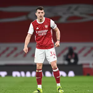 Granit Xhaka: Arsenal Star Shines at Empty Emirates in Premier League Clash Against Tottenham Hotspur, 2020-21