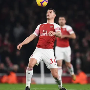 Granit Xhaka: Arsenal vs. Chelsea, Premier League 2018-19 - In Action