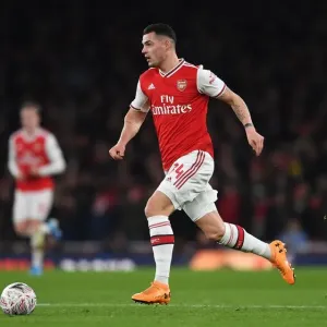 Granit Xhaka: Arsenal vs Leeds United FA Cup Showdown Granit Xhaka: Arsenal vs Leeds United FA Cup Showdown