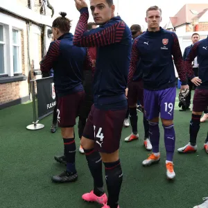 Granit Xhaka: Arsenal's Midfield Maestro at Craven Cottage (Fulham v Arsenal 2018-19)