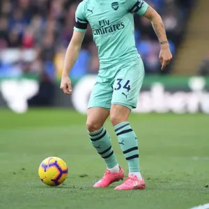 Granit Xhaka: Arsenal's Midfield Mastermind in Action against Crystal Palace, Premier League 2018-19 Granit Xhaka: Arsenal's Midfield Mastermind in Action against Crystal Palace, Premier League 2018-19