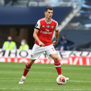 Granit Xhaka: Battle of the London Derby - Arsenal vs. Tottenham Hotspur, Premier League 2019-2020