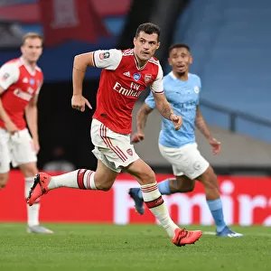 Granit Xhaka in FA Cup Battle: Arsenal vs. Manchester City