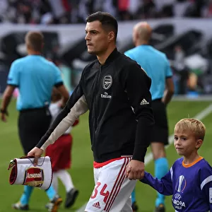 Granit Xhaka Gears Up: Arsenal vs. Eintracht Frankfurt, UEFA Europa League 2019-20