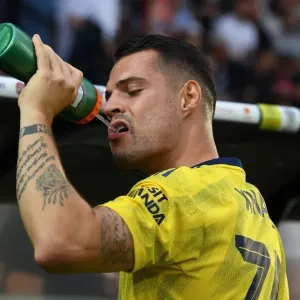 Granit Xhaka Print, Angers Pre-Season Match 2019
