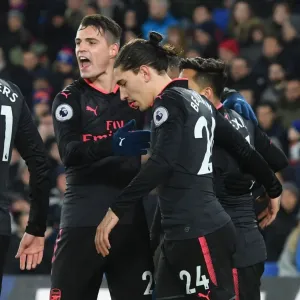 Granit Xhaka and Hector Bellerin Print Granit Xhaka and Hector Bellerin Print