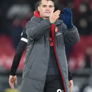 Granit Xhaka: Post-Match Reflection at Selhurst Park (Crystal Palace vs Arsenal, 2017-18) Granit Xhaka: Post-Match Reflection at Selhurst Park (Crystal Palace vs Arsenal, 2017-18)