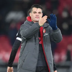 Granit Xhaka Print, 2017-18 Selhurst Park Granit Xhaka Print, 2017-18 Selhurst Park