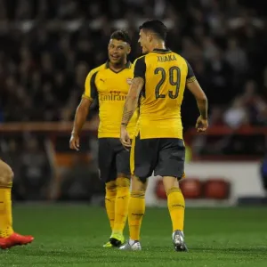 Granit Xhaka Print, Nottingham Forest 0:4 Arsenal EPL League Cup Granit Xhaka Print, Nottingham Forest 0:4 Arsenal EPL League Cup