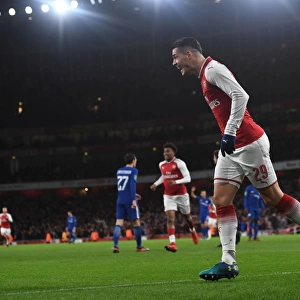 Granit Xhaka Scores Brace: Arsenal Defeats Chelsea in Carabao Cup Semi-Final