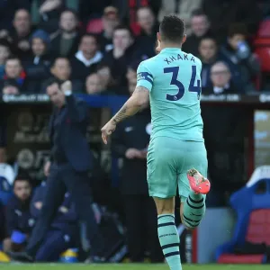 Granit Xhaka Scores First Goal: Crystal Palace vs. Arsenal, Premier League 2018-19