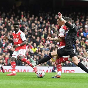 Granit Xhaka Scores the Third Goal: Arsenal FC vs Crystal Palace, Premier League 2022-23