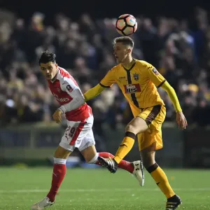 Granit Xhaka vs. Adam May: A FA Cup Battle at Sutton United