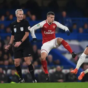 Granit Xhaka vs. Alvaro Morata: Carabao Cup Semi-Final Showdown at Stamford Bridge Granit Xhaka vs. Alvaro Morata: Carabao Cup Semi-Final Showdown at Stamford Bridge