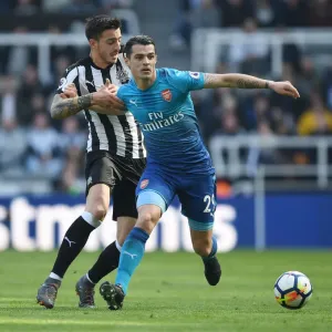 Granit Xhaka vs. Mikel Merino: Battle in the Midfield - Newcastle United vs. Arsenal, Premier League