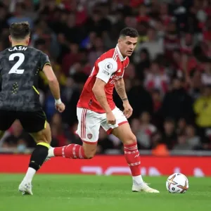 Granit Xhaka's Brilliant Midfield Performance: Arsenal Triumphs Over Aston Villa Granit Xhaka's Brilliant Midfield Performance: Arsenal Triumphs Over Aston Villa
