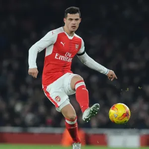 Granit Xhaka's Disappointing Performance: Arsenal 0-2 Southampton in EFL Cup Quarterfinals, Emirates Stadium (November 2016) Granit Xhaka's Disappointing Performance: Arsenal 0-2 Southampton in EFL Cup Quarterfinals, Emirates Stadium (November 2016)