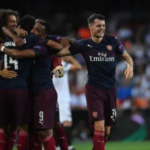 Granit Xhaka's Double: Arsenal's Europa League Semi-Final Victory Over Valencia Granit Xhaka's Double: Arsenal's Europa League Semi-Final Victory Over Valencia