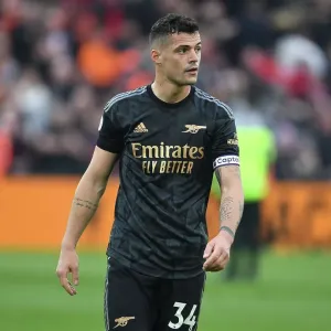 Granit Xhaka's Emotional Outburst: Liverpool vs. Arsenal, Premier League 2022-23 Granit Xhaka's Emotional Outburst: Liverpool vs. Arsenal, Premier League 2022-23