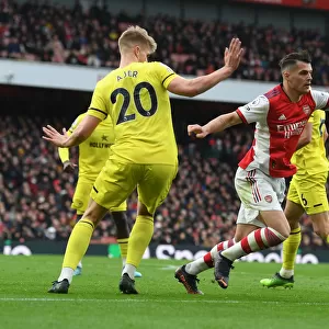 Granit Xhaka's Standout Performance: Arsenal's Triumph over Brentford (Premier League 2021-22)