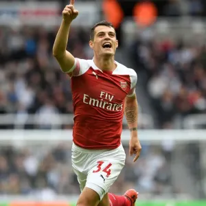 Granit Xhaka's Stunner: Arsenal's Game-Winning Goal vs. Newcastle United (2018-19)