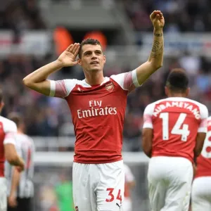 Granit Xhaka's Stunner: Arsenal's Game-Winning Goal vs. Newcastle United (2018-19)