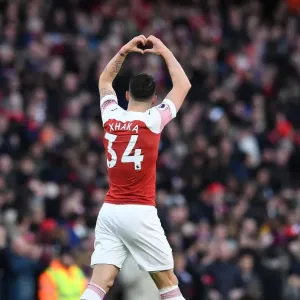Granit Xhaka's Thrilling Goal: Arsenal vs Manchester United, Premier League 2018-19