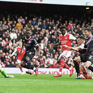 Granit Xhaka's Thrilling Third: Arsenal's Triumph over Crystal Palace in the 2022-23 Premier League