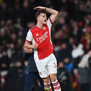Granit Xhaka's Triumphant Moment: Arsenal's Victory over Wolverhampton Wanderers
