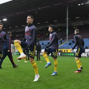Granit Xhaka's Unwavering Concentration: Arsenal's Determination Ahead of Burnley Showdown (Premier League, 2019-20) Granit Xhaka's Unwavering Concentration: Arsenal's Determination Ahead of Burnley Showdown (Premier League, 2019-20)