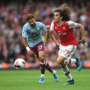 Guendouzi in Action: Arsenal vs. Aston Villa, Premier League 2019-20