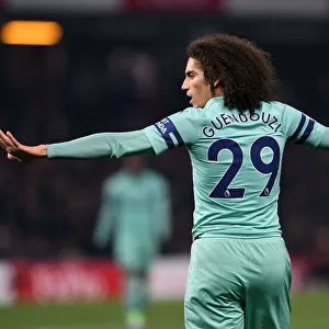 Guendouzi in Action: Arsenal vs. Watford, Premier League 2018-19