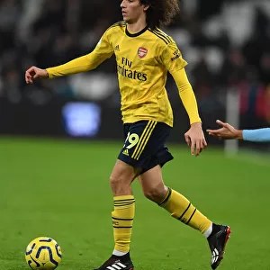 Guendouzi in Action: Arsenal vs. West Ham, Premier League Clash, London, 2019