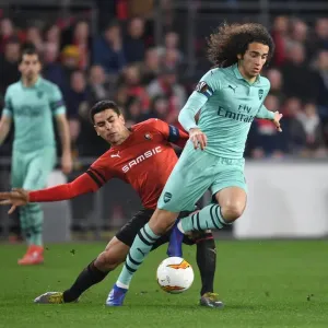Guendouzi vs. Andre: A Fiery Europa League Clash between Arsenal and Rennes