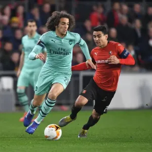 Guendouzi vs. Andre: A Fiery Europa League Showdown at Stade Rennais (Arsenal vs. Stade Rennes, 2018-19)