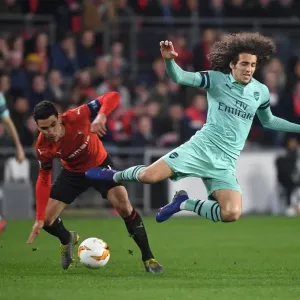 Guendouzi vs. Andre: A Midfield Battle in Arsenal's Europa League Clash with Rennes
