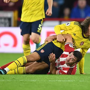 Guendouzi vs. Stevens: Intense Clash in Sheffield United vs. Arsenal Premier League Match