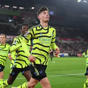 Havertz Scores First Arsenal Goal: Brentford 23-24 Premier League - German Star's Debut Stunner at Gtech Community Stadium