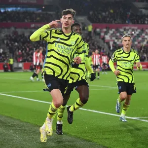 Havertz Scores First Arsenal Goal: Arsenal Secure 1-0 Win Over Brentford in 2023-24 Premier League
