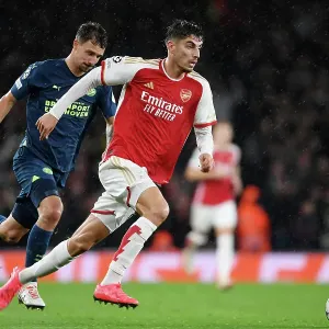 Havertz's High-Octane Performance: Arsenal vs PSV Eindhoven in Champions League Showdown (2023-24)