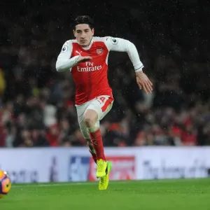 Hector Bellerin in Action: Arsenal vs Crystal Palace, Premier League 2016-17 Hector Bellerin in Action: Arsenal vs Crystal Palace, Premier League 2016-17