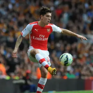 Hector Bellerin in Action: Arsenal vs Hull City, Premier League 2014-15 Hector Bellerin in Action: Arsenal vs Hull City, Premier League 2014-15