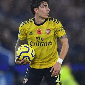 Hector Bellerin in Action: Arsenal vs Leicester City, Premier League 2019-20