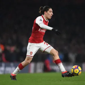 Hector Bellerin in Action: Arsenal vs Manchester City, Premier League 2017-18