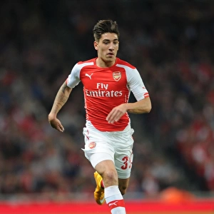 Hector Bellerin in Action: Arsenal vs Southampton, League Cup 2014/15